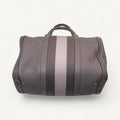 Gucci Web Stripe Boston Bowler Bag in Gray