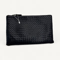 Bottega Veneta Intrecciato Clutch in Black