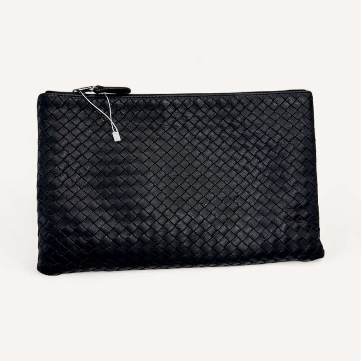 Bottega Veneta Intrecciato Clutch in Black