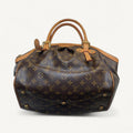 Louis Vuitton Monogram Canvas Tote in Brown