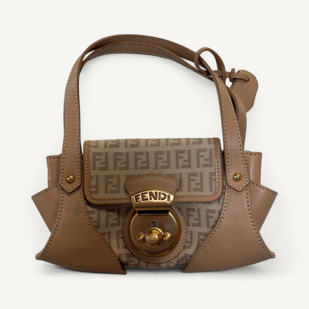 Fendi Zucchino Borsa Tuc Hobo Shoulder