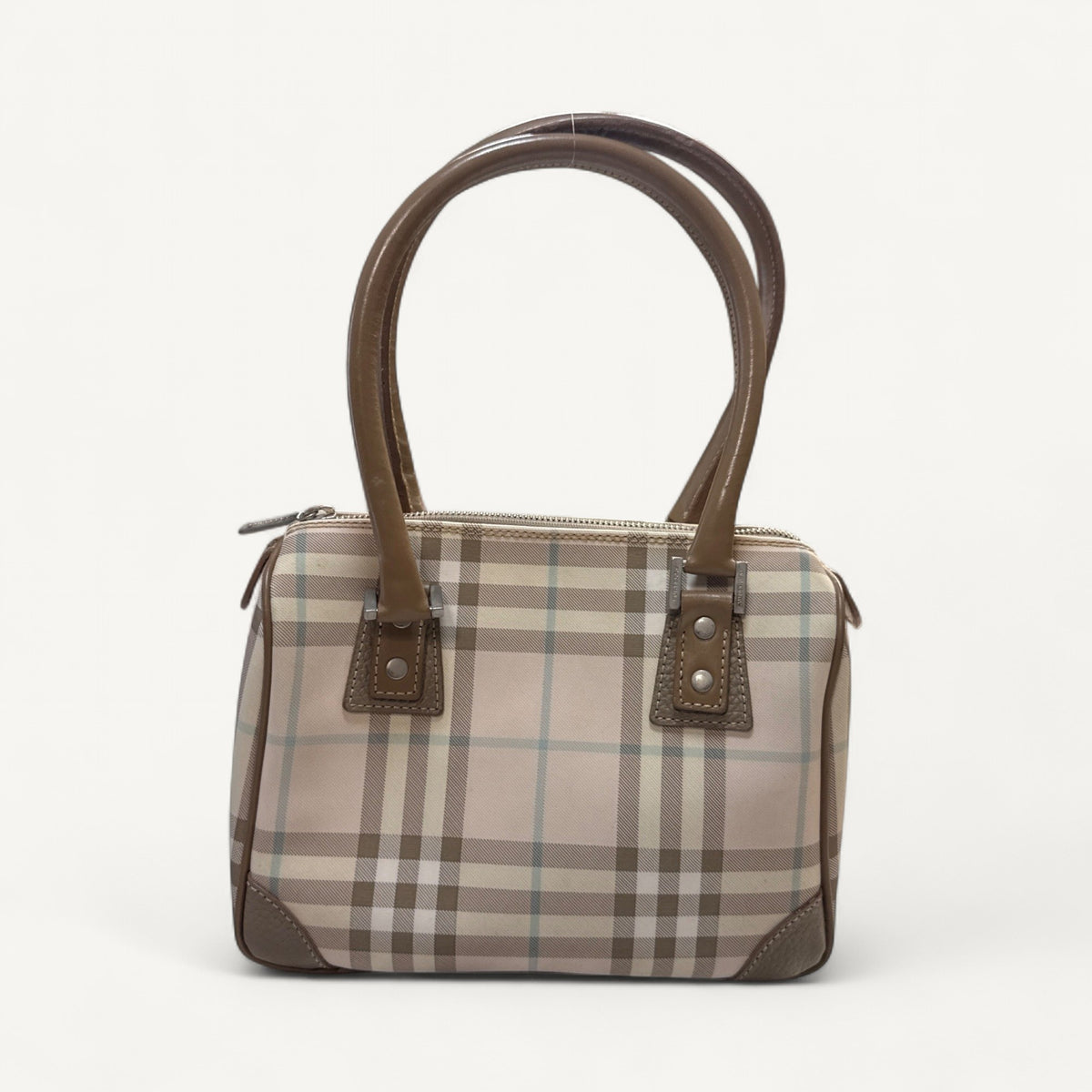 Burberry Boston Satchel in Pink