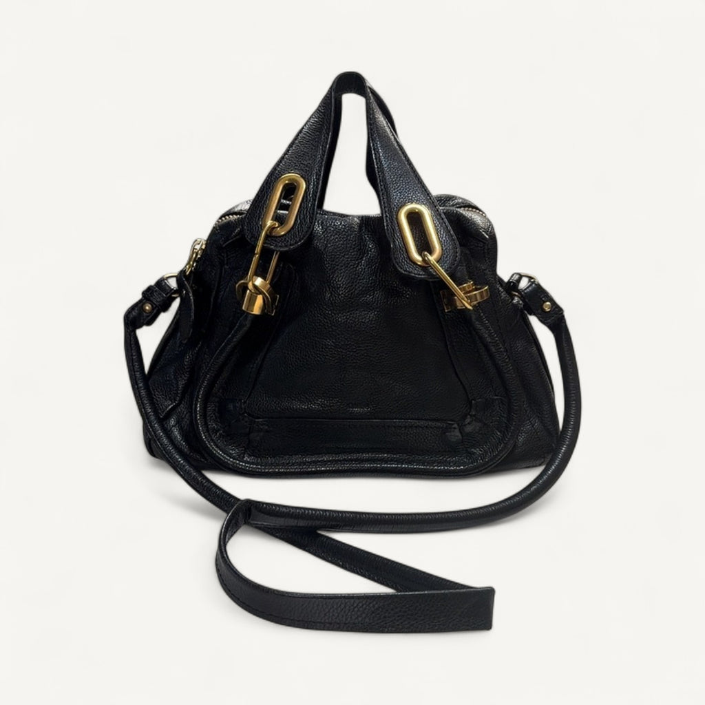 Chloe Paraty Small Crossbody in Black