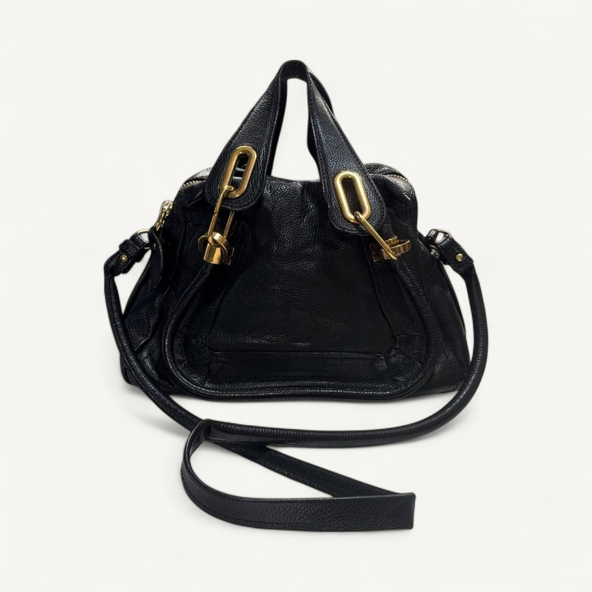 Chloe Paraty Small Crossbody in Black