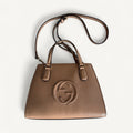 Gucci Soho Interlocking Messenger Small in Brown