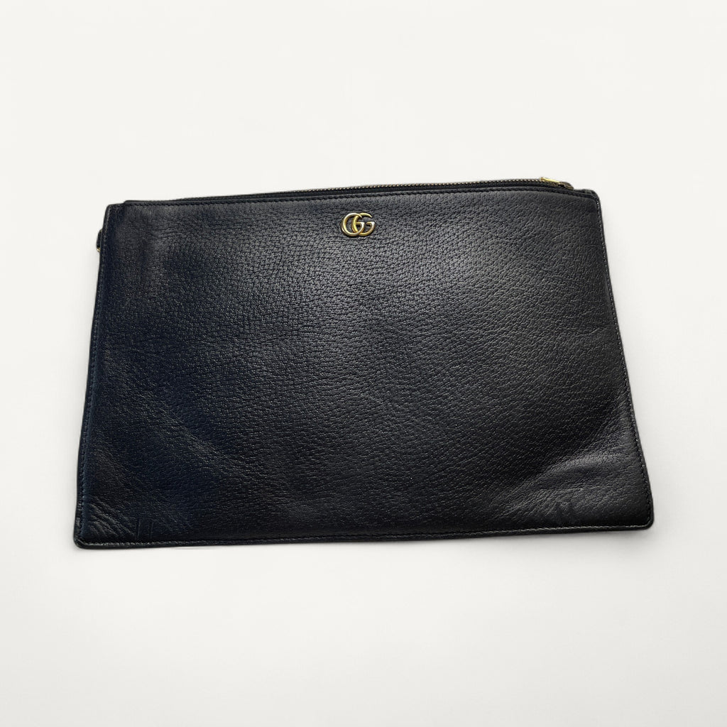 Gucci Zip Pouch in Black