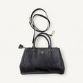 Prada Saffiano Galliera in Black