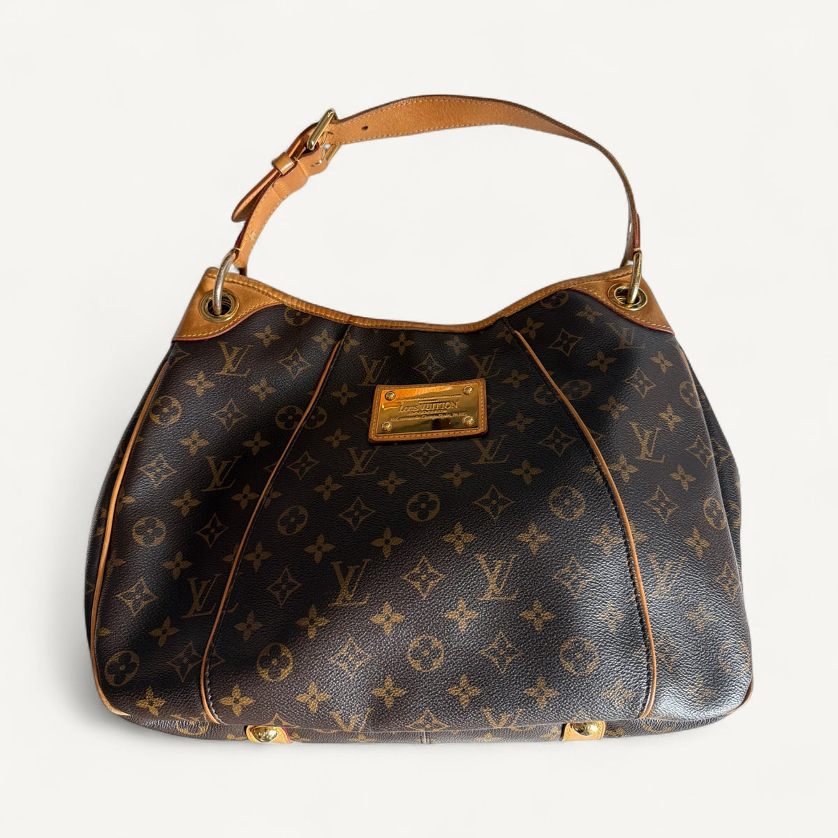 Louis Vuitton Monogram Galliera Pm Hobo Hobo Bag in Brown