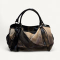Burberry Haymarket Crossbody Messenger Bag in Black