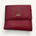 Gucci Marmont Trifold Wallet in Red
