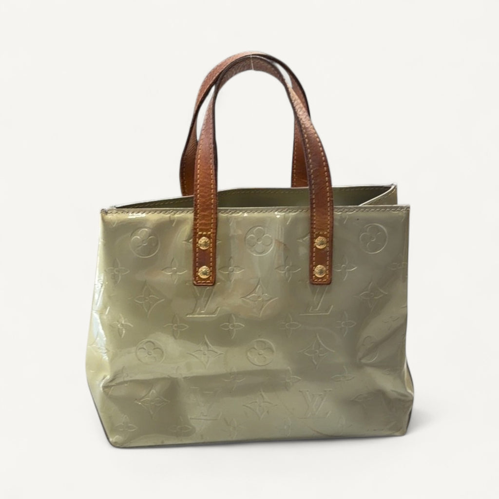 Louis Vuitton Vernis Patent Tote in Green