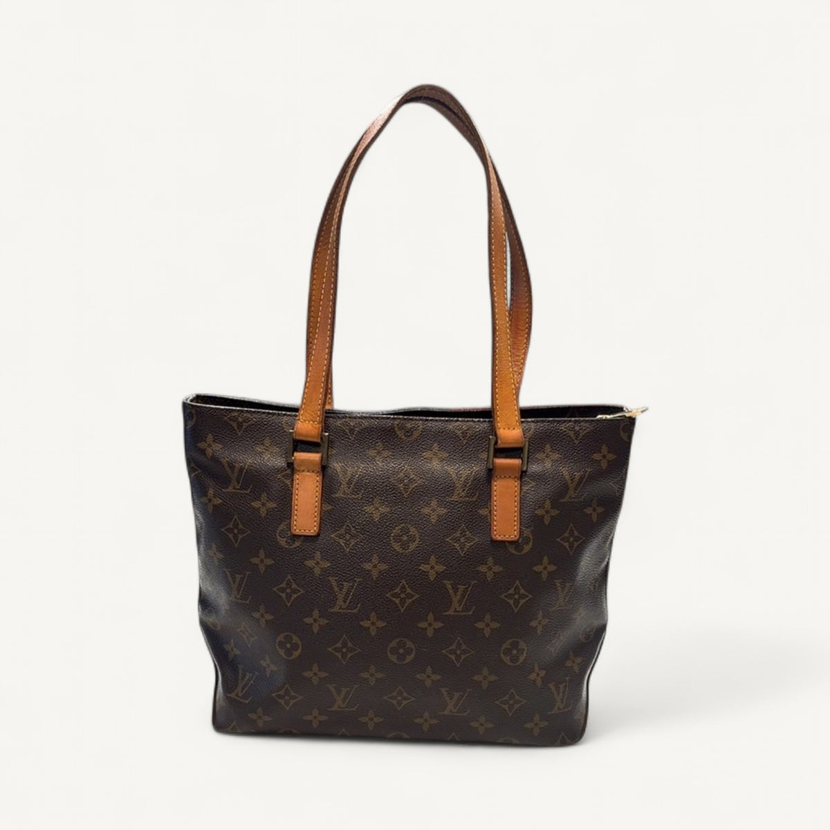 Louis Vuitton Monogram Canvas Tote in Brown