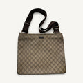 Gucci GG Supreme Crossbody in Brown