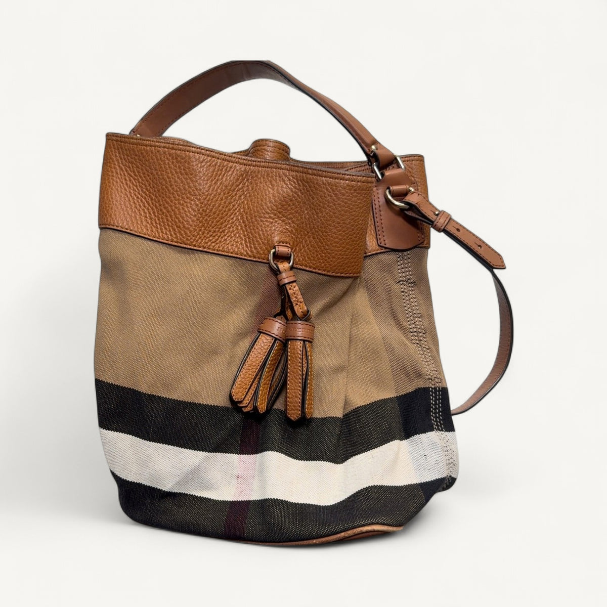 Burberry Bucket Bag in Brown