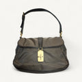 Prada Nylon Tessuto Flap Hobo Hobo Bag in Green