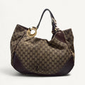 Gucci Charlotte Large Tote Hobo Big G
