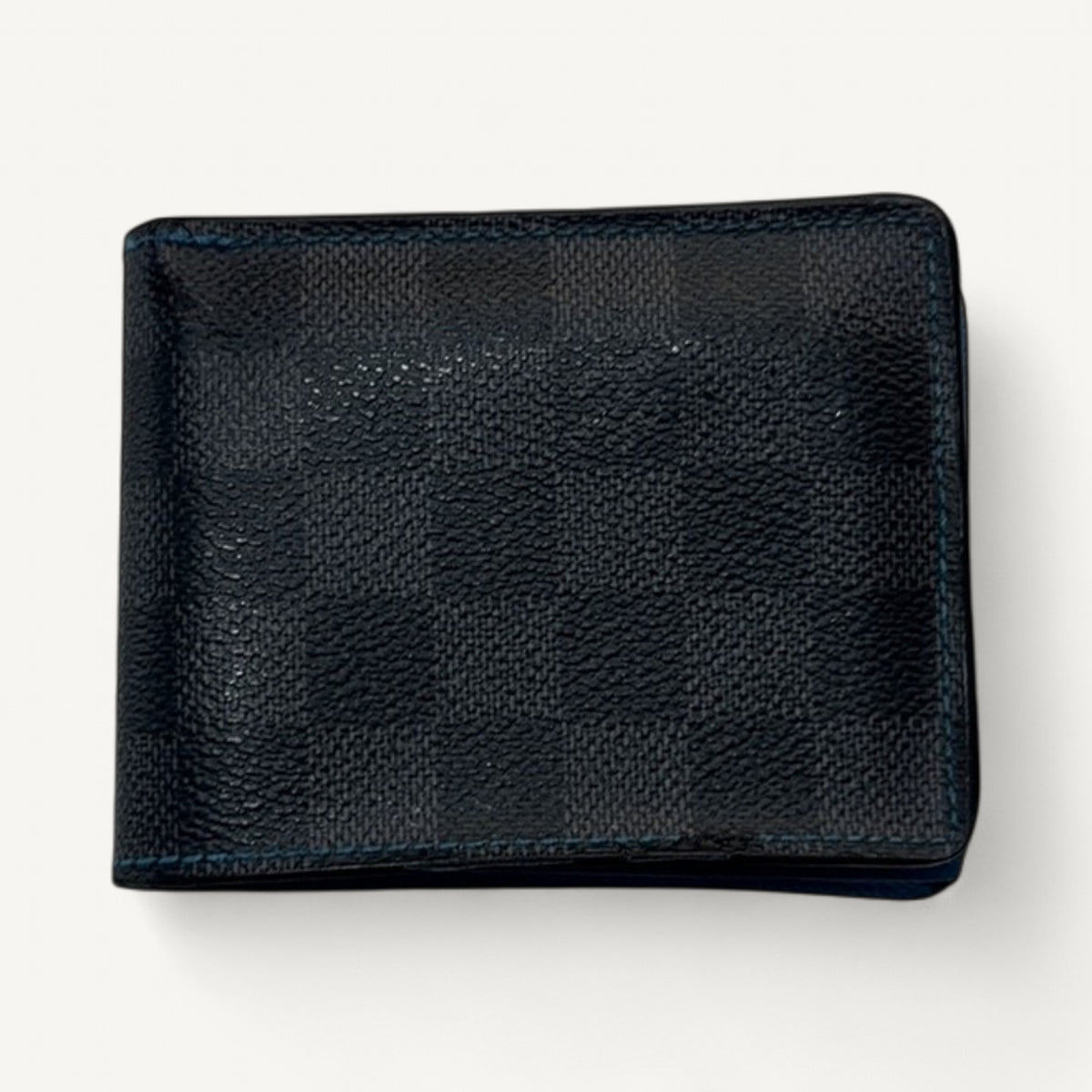 Louis Vuitton Damier Bifold Wallet in Black