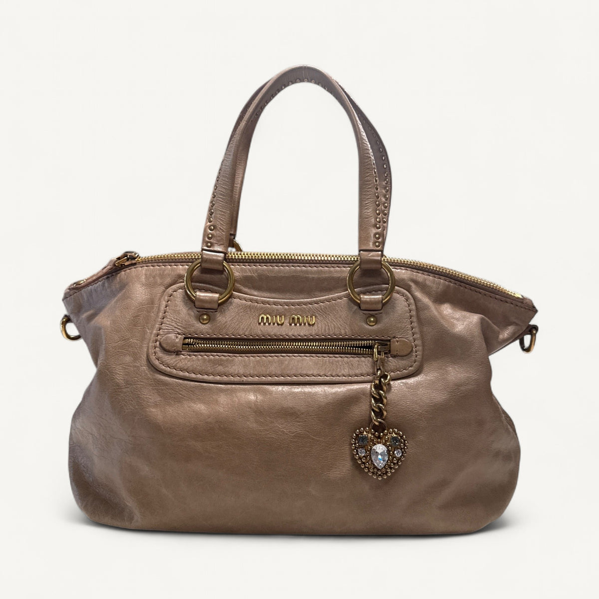 Miu Miu Satchel in Brown