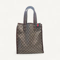 Gucci GG Supreme Canvas Tote in Dark Brown