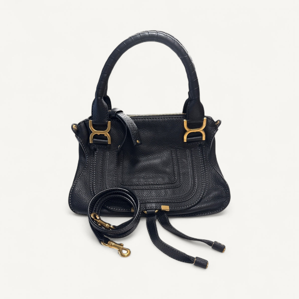 Chloe Marcie Satchel in Black