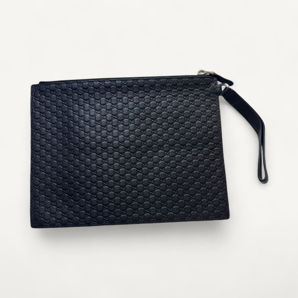 Gucci Microguccissima Clutch in Black
