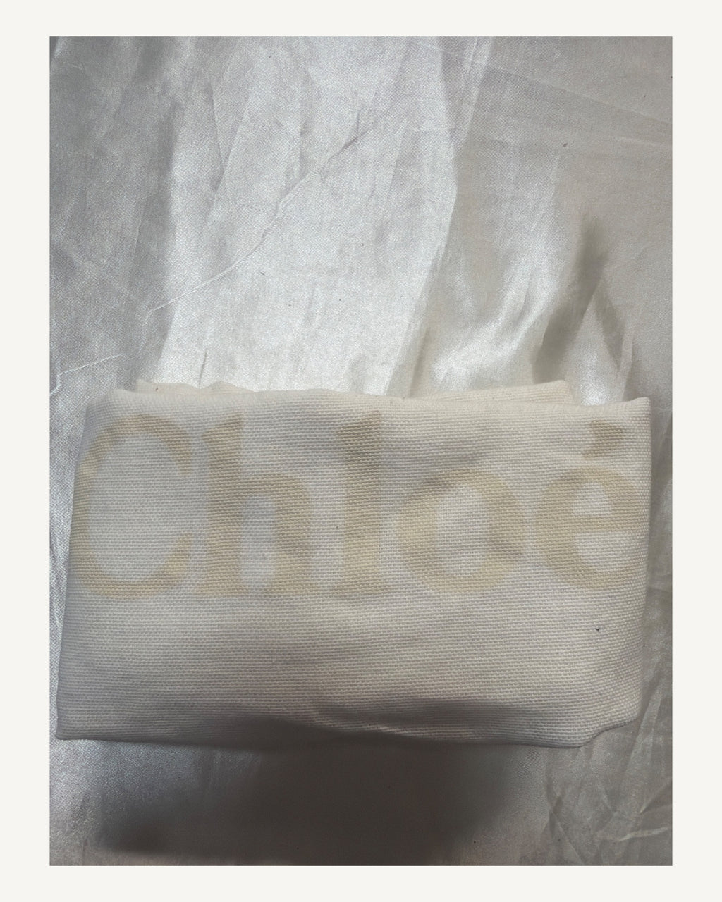Chloe Marcie Gray Crossbody Bag in Gray