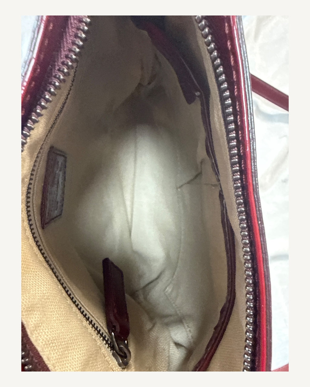 Burberry Heart Sling Crossbody Bag in Red