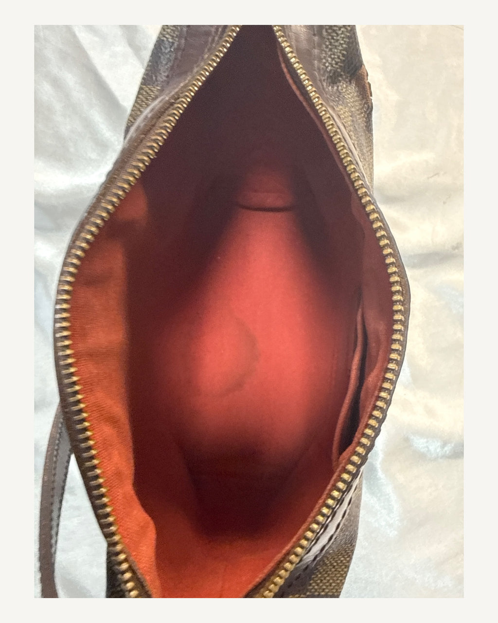 Louis Vuitton Damier Ebene Hobo Shoulder in Brown