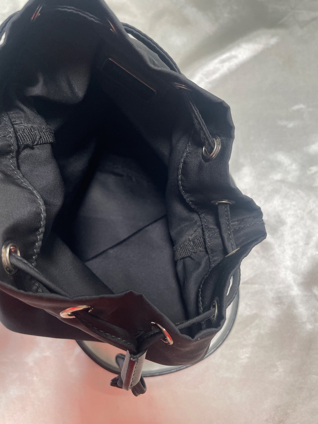 Prada Bucket Bag in Black
