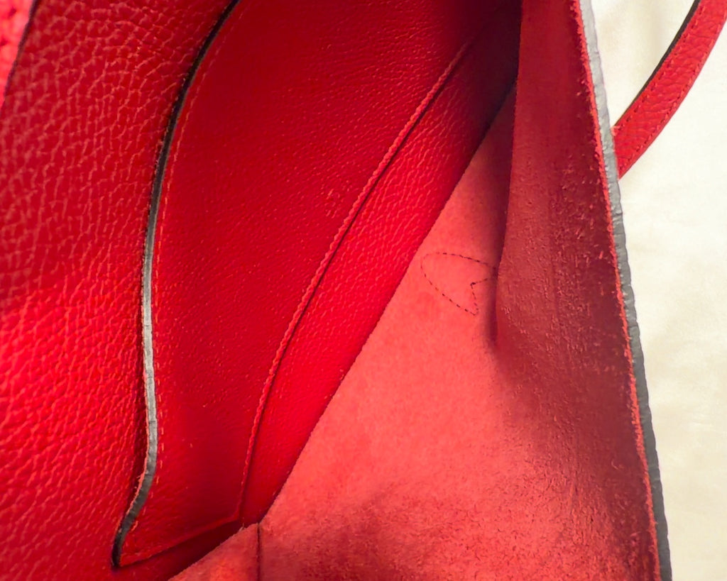 Gucci Piston Lock Jackie Flap Crossbody in Red