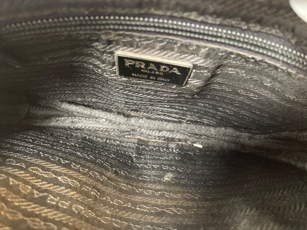 Prada Vintage Chain Tote in Black