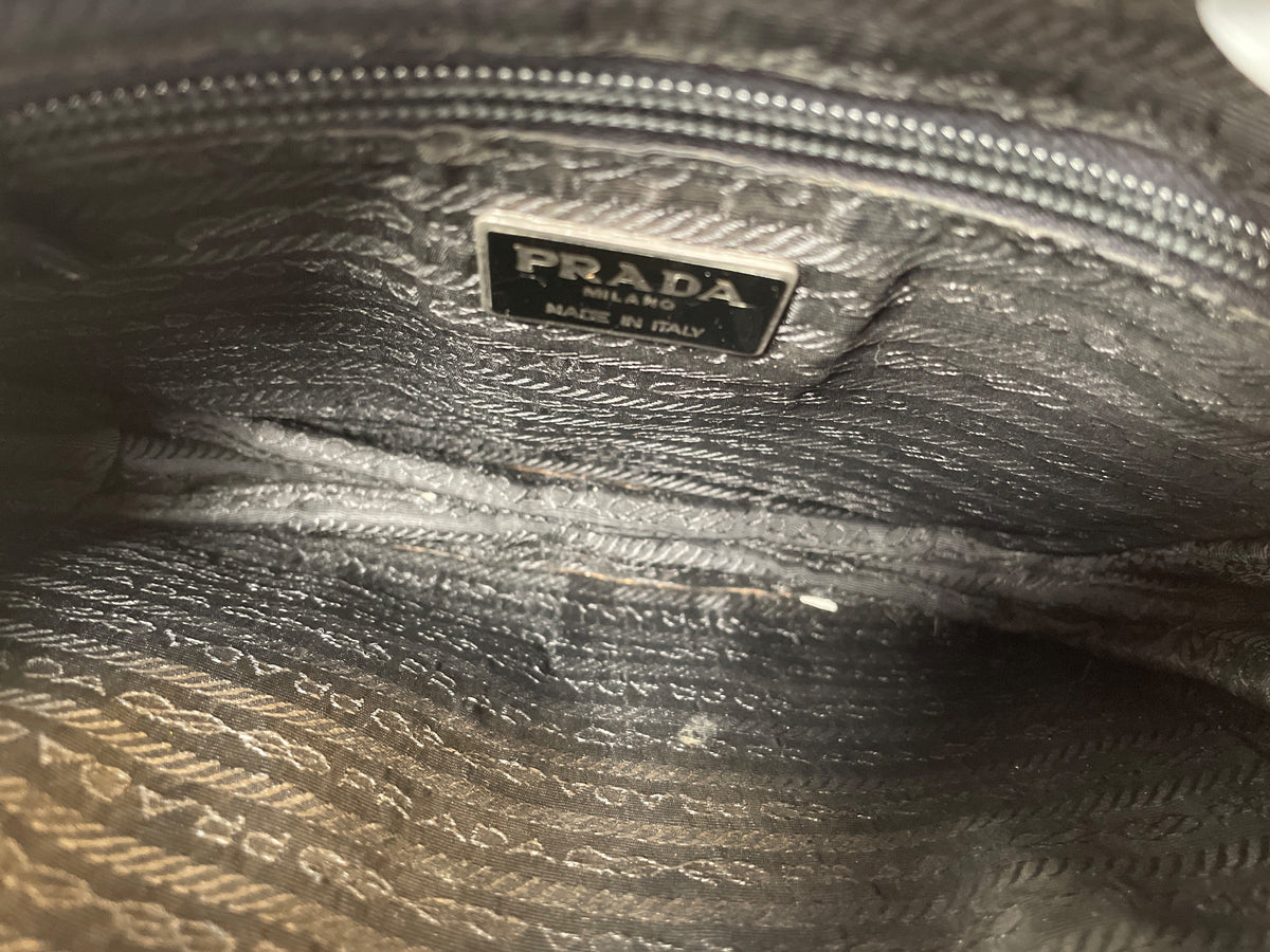 Prada Vintage Chain Tote in Black