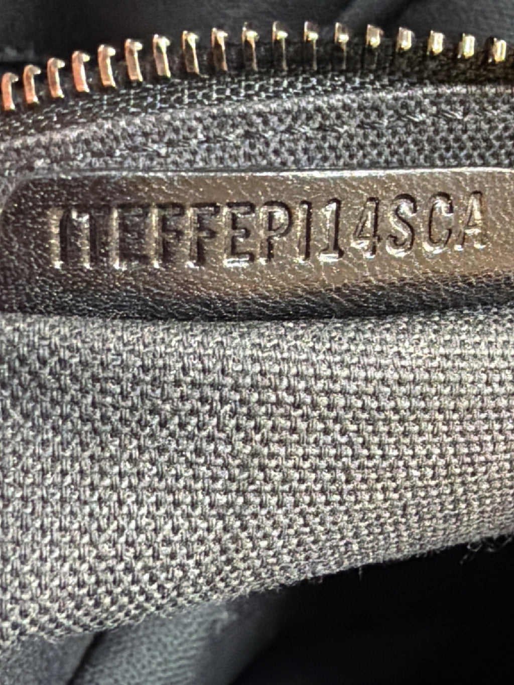 Burberry Haymarket Crossbody Messenger Bag in Black