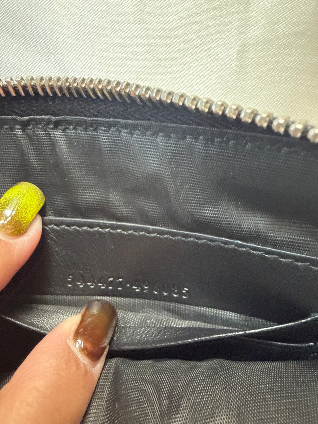 Gucci Microguccissima Clutch in Black