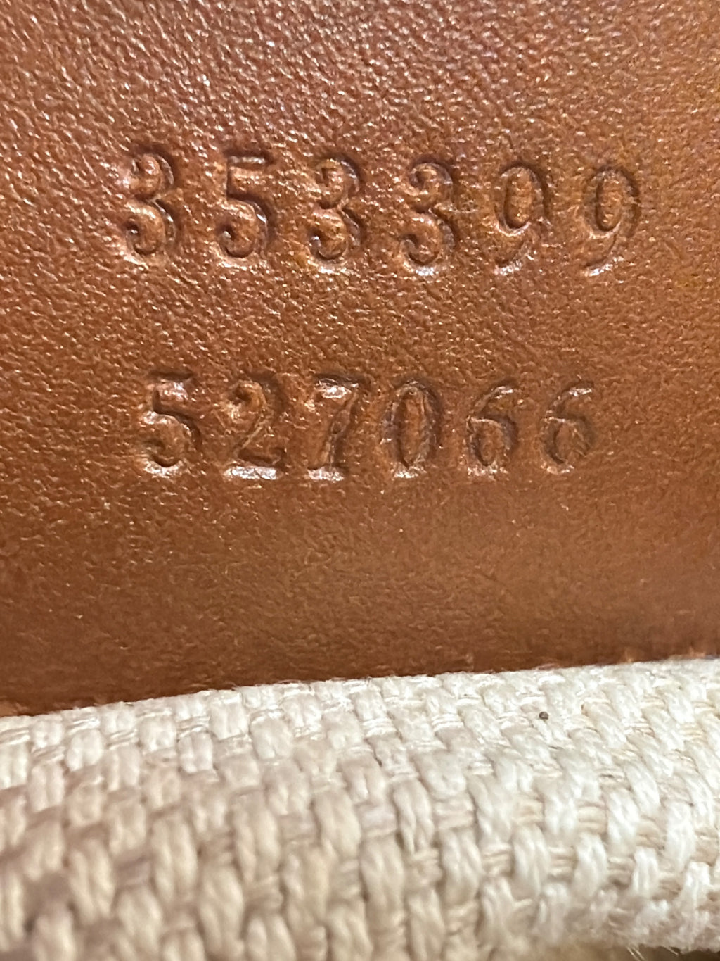 Gucci Halfmoon Web Crossbody Messenger in Brown