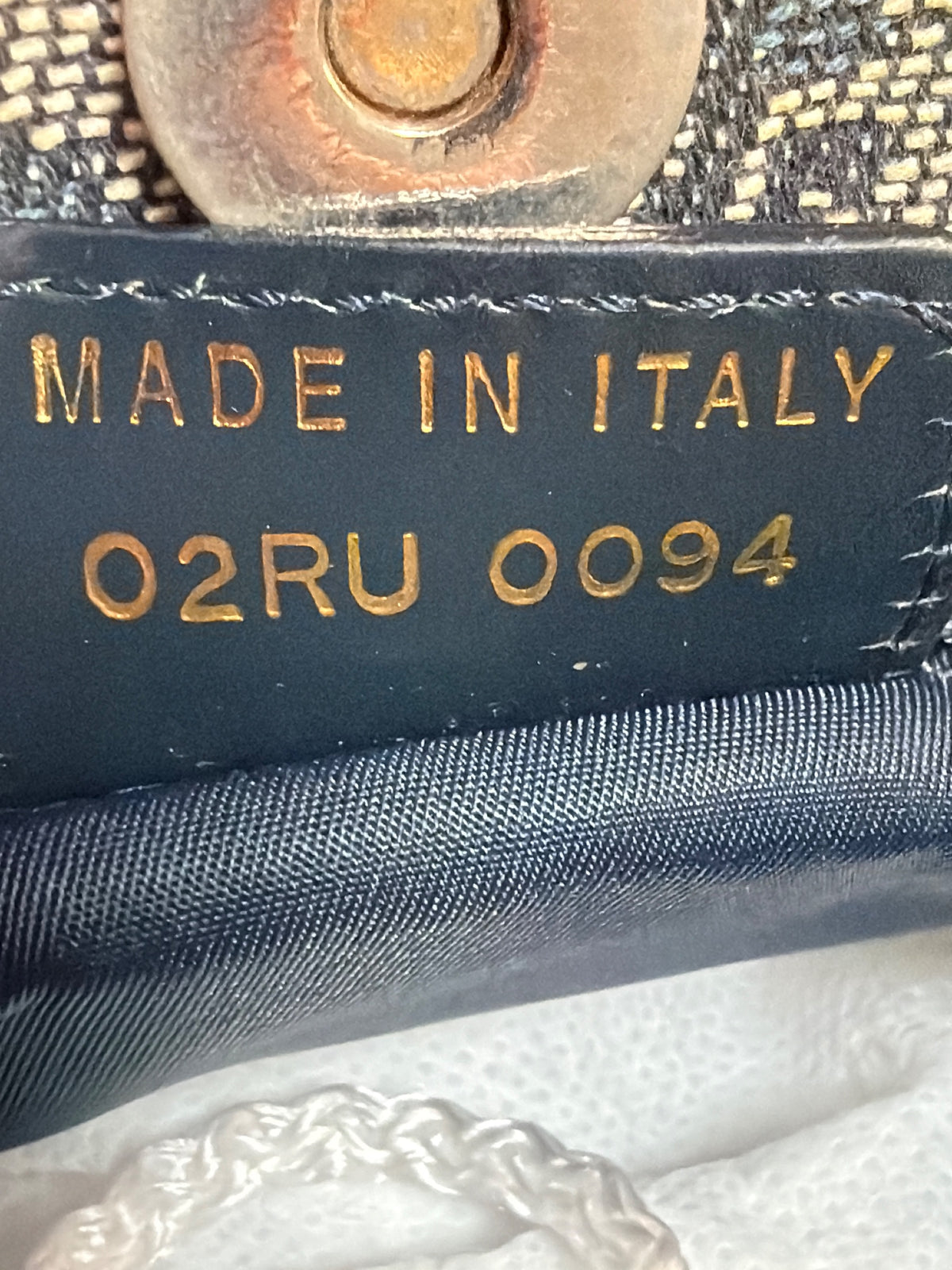 Christian Dior Vintage Monogram Trotter Diorissimo Canvas Tote