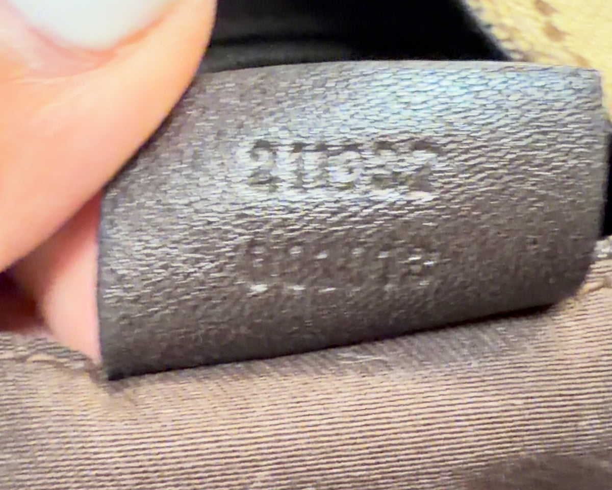 Gucci Web Tote in Brown