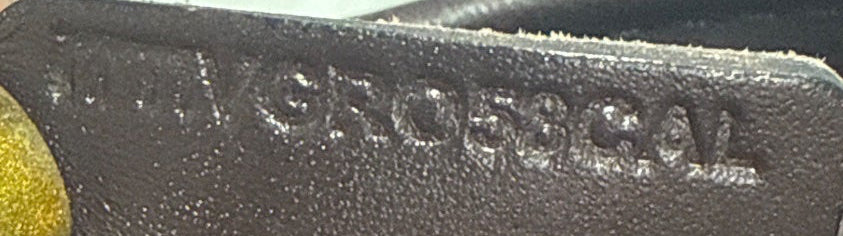 Burberry Haymarket Check Tote in Dark Brown