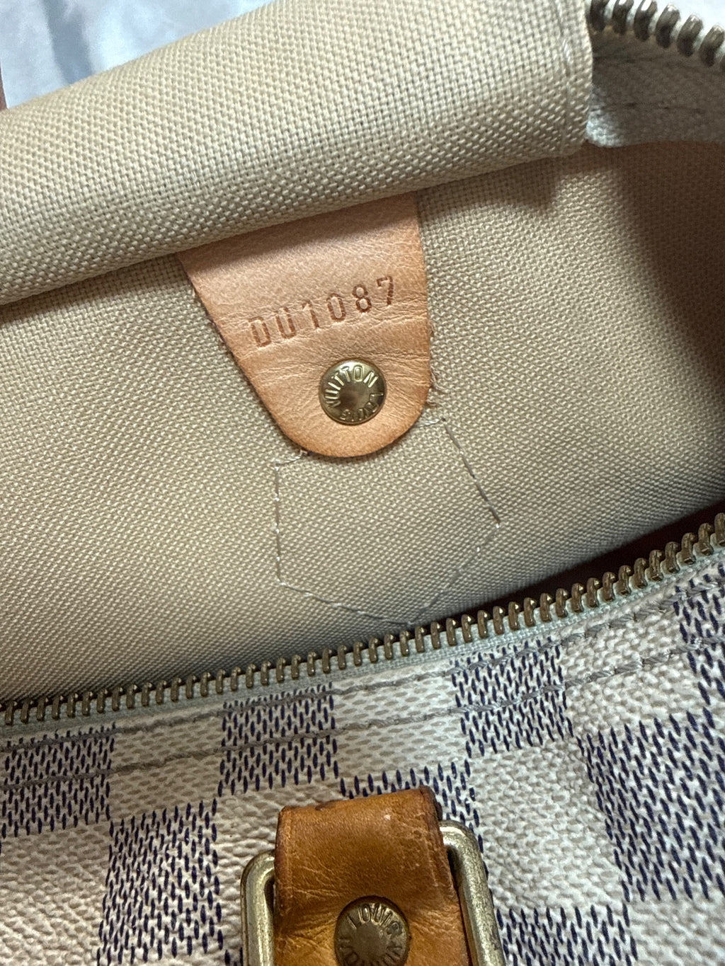 Louis Vuitton Speedy Damier Azur 30