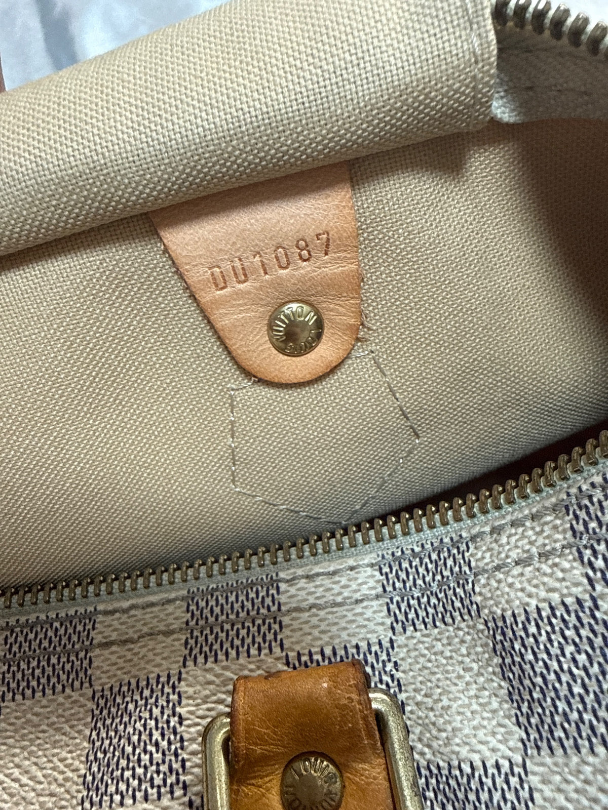 Louis Vuitton Speedy Damier Azur 30