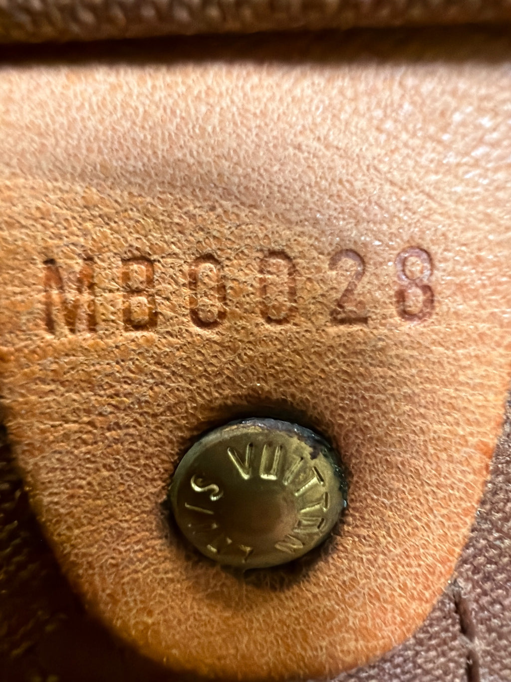 Louis Vuitton Speedy Monogram 30 in Brown