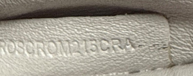 Burberry Embossed Check Tote in Orange