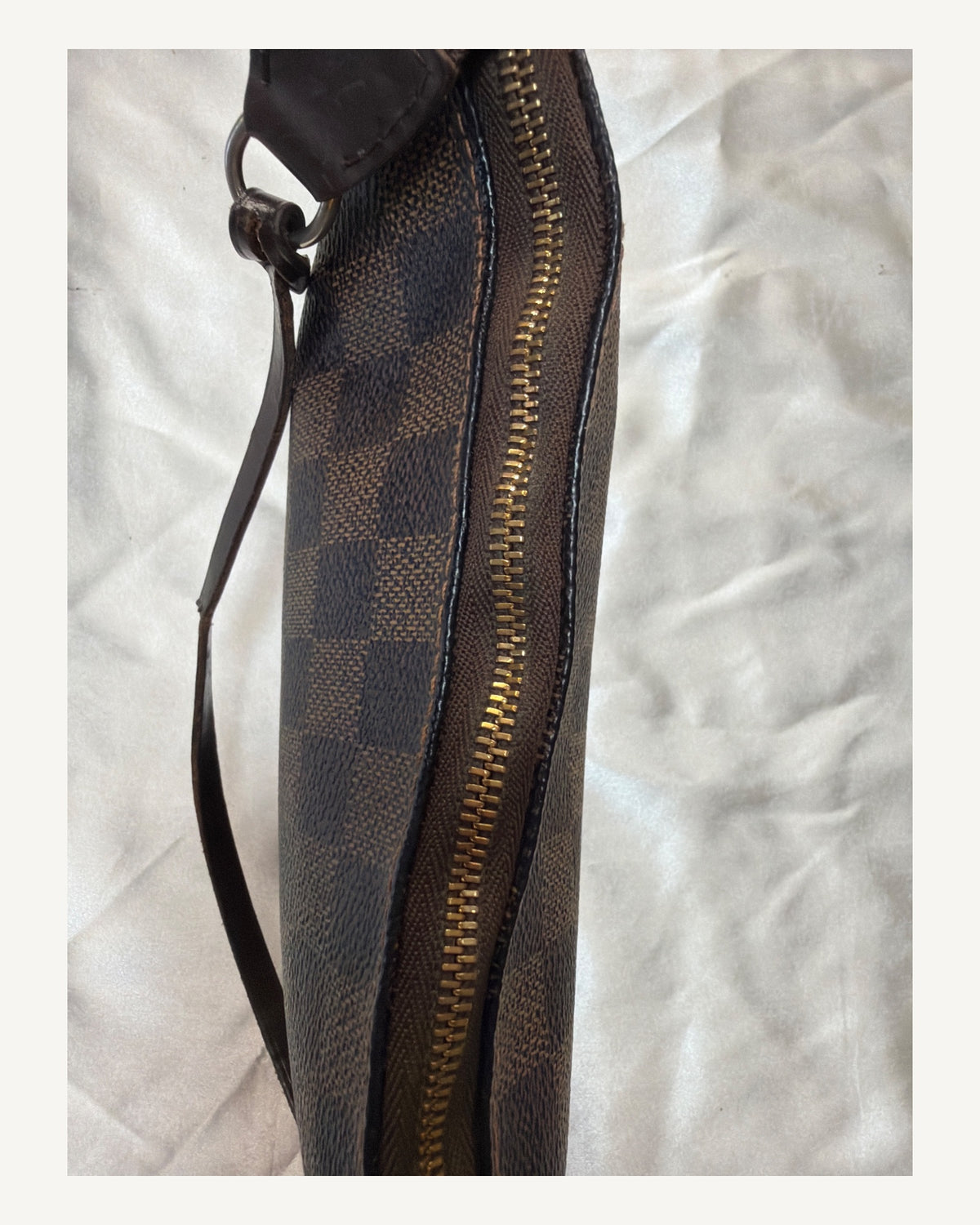 Louis Vuitton in Dark Brown Pochette Accessories Hobo
