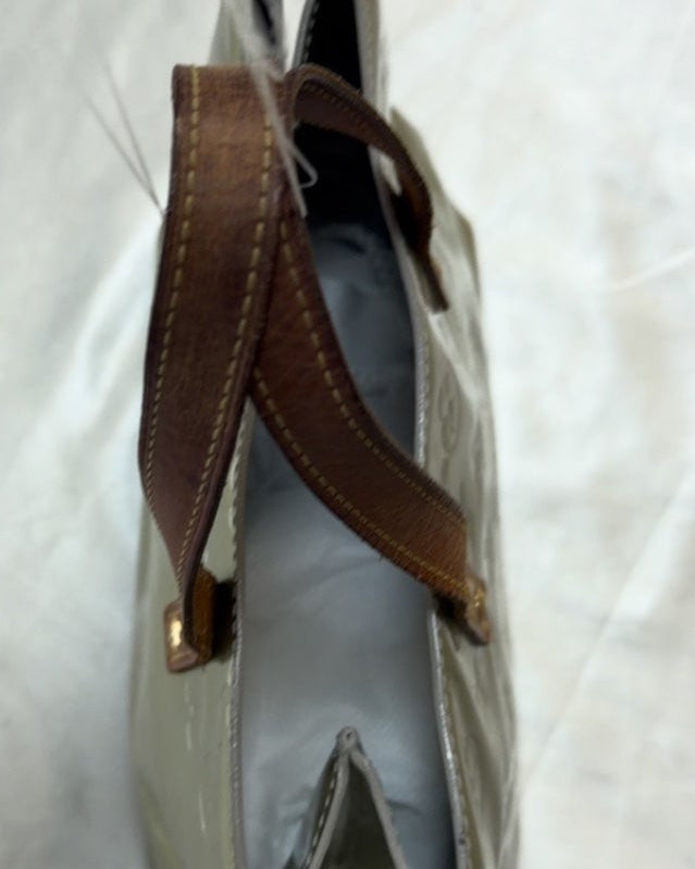 Louis Vuitton Vernis Patent Tote in Green