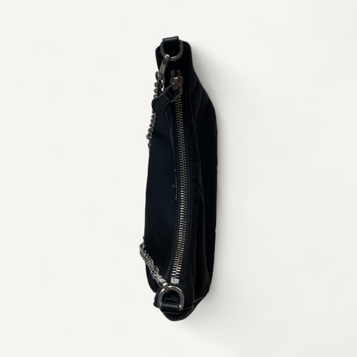 Prada Nylon Tessuto Crossbody Bag in Black