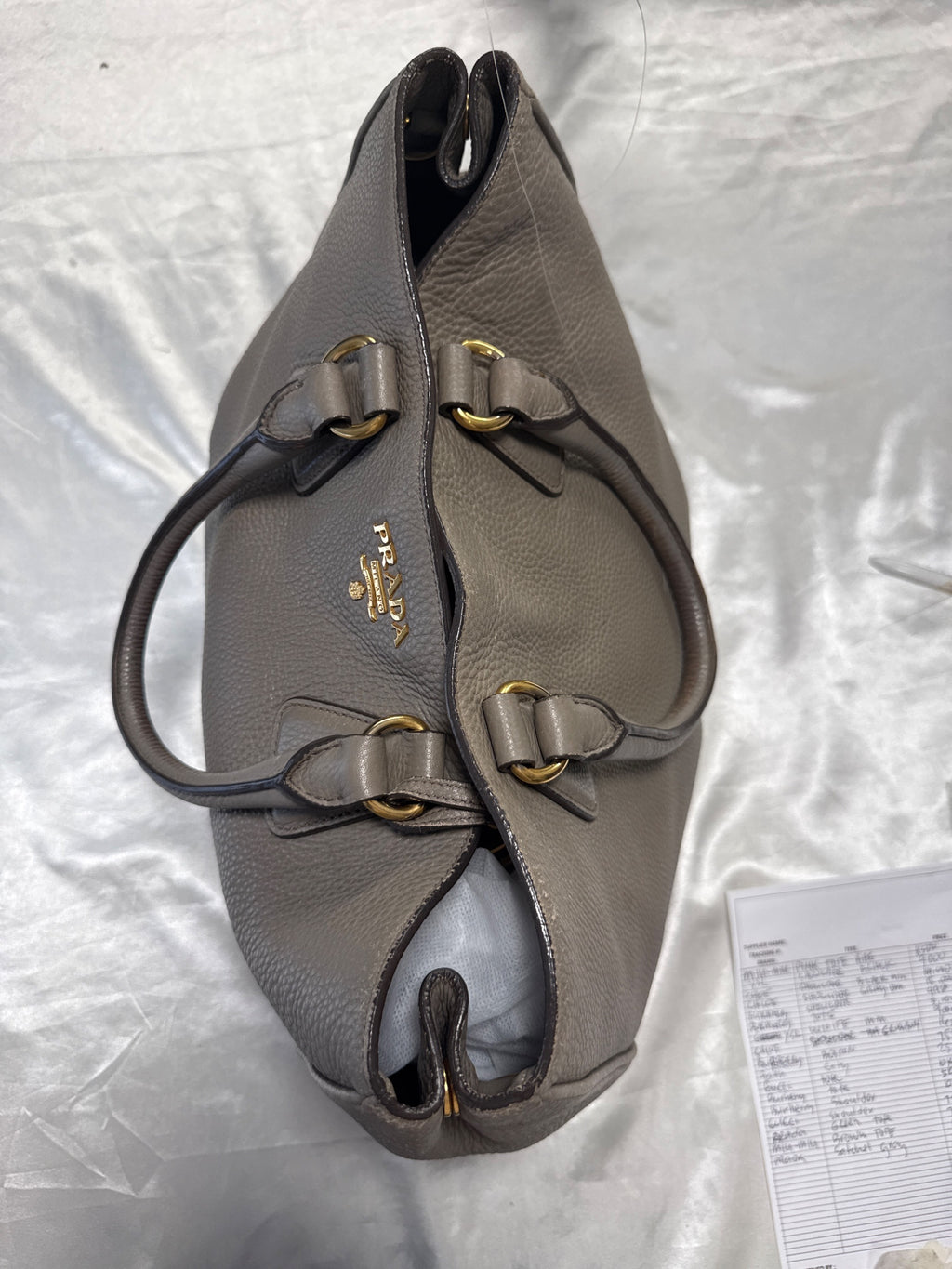 Prada Tote in Gray