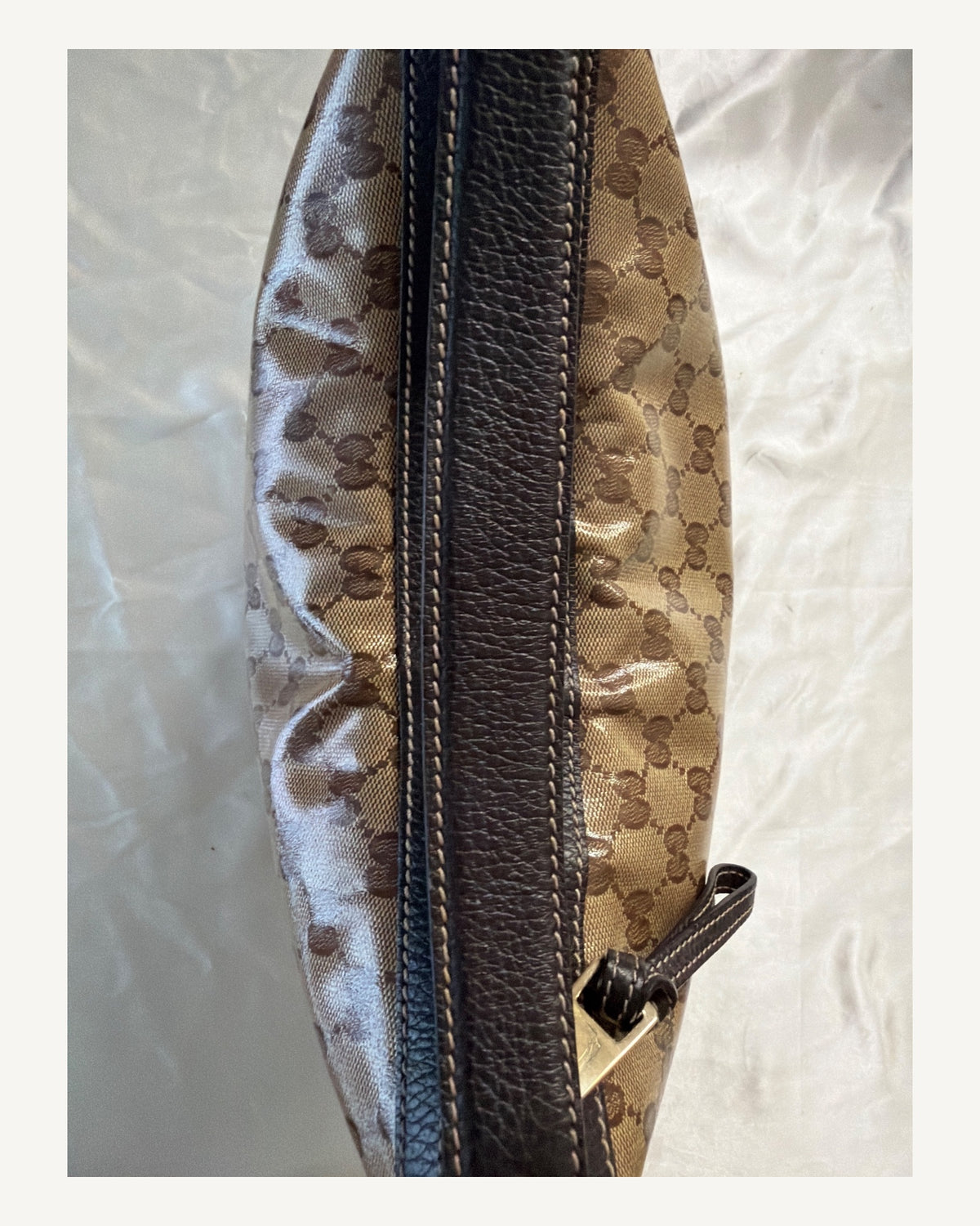 Gucci Monogram Crystal Hobo Shoulder
