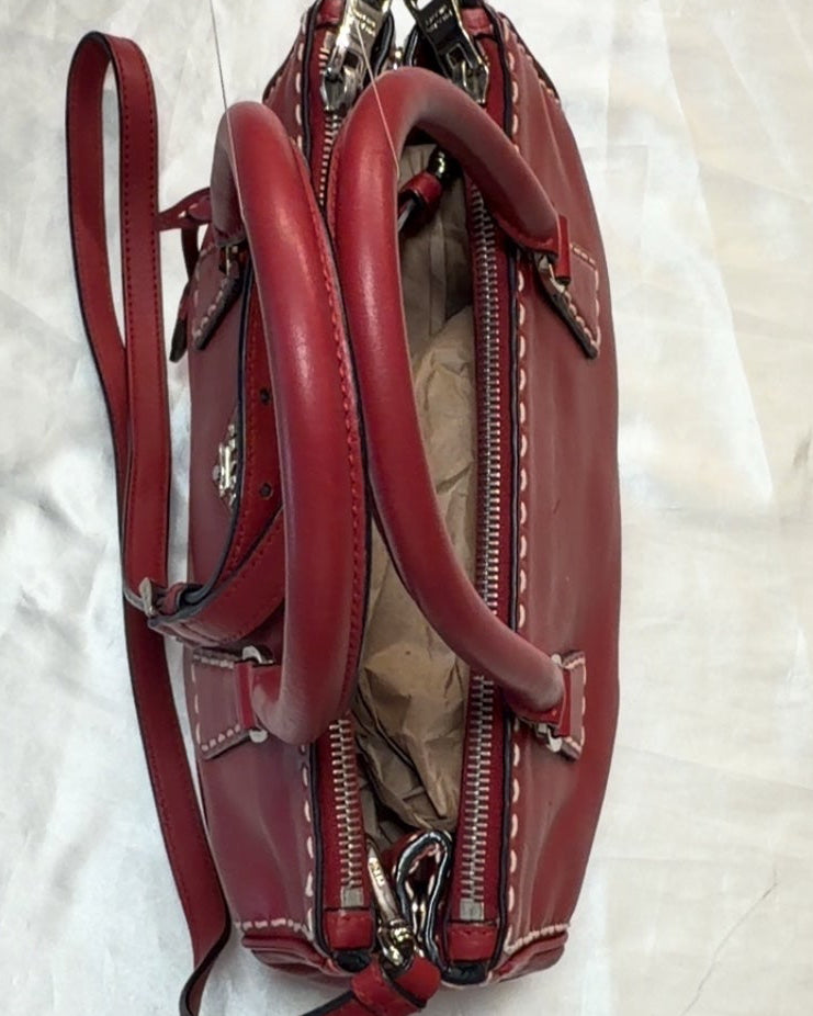 Prada Red Crossbody Bag in Red