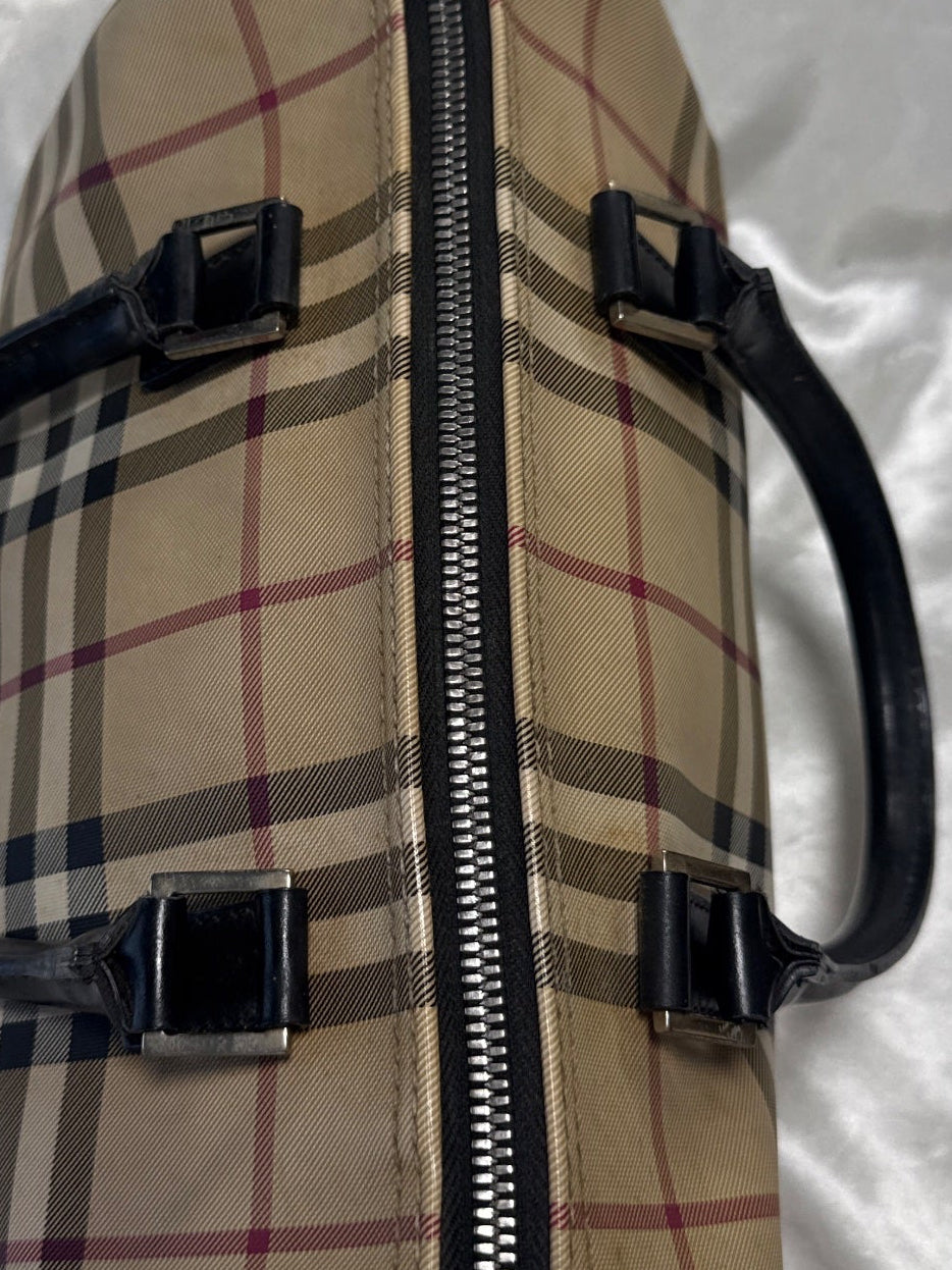 Burberry House Check Handbag in Brown