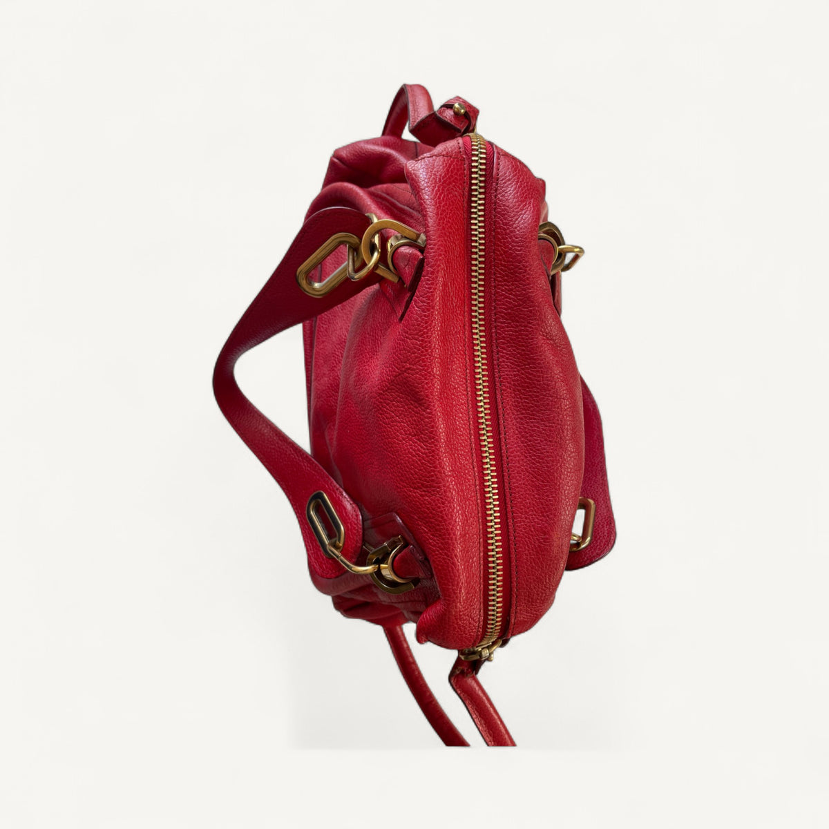 Chloe Paraty Shoulder Bag in Red
